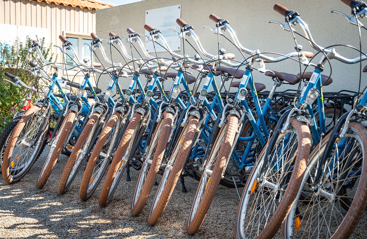 des vélos de location pour se balader en Vendée