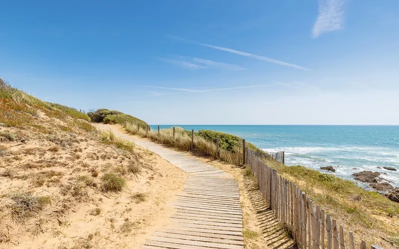 Sentiers aux bords des côtes Vendéenne